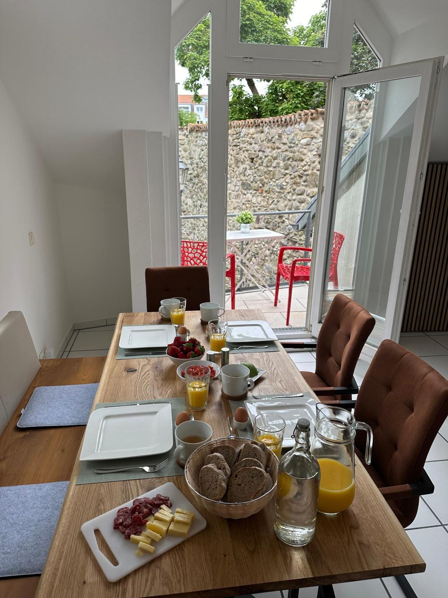 Ferienwohnung Stadtgarten Radolfzell am Bodensee Exterior foto